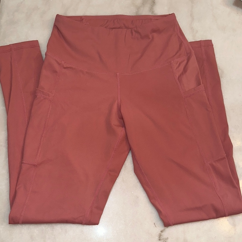 Oalka Rust High-Waisted Leggings‎